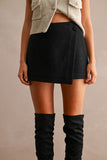 Falda/Short Maeena Negro