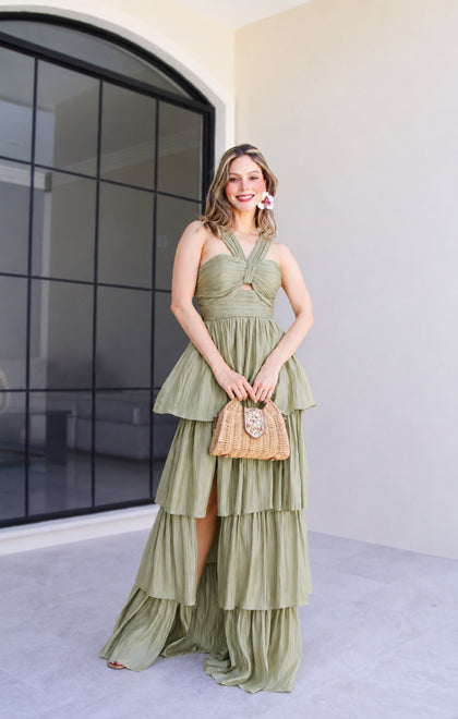 Vestido Maelle Olivo