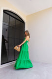Vestido Elie Verde
