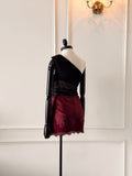 Falda/Short Gaia Vino