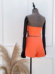 Crop Top Addie Naranja