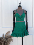 Set Top/Falda Gia Verde